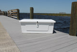 Fiberglass Dock Box - 18"H X 48"W X 20"D - CM02 - Marine Fiberglass Direct