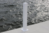 WATER & ELECTRIC POWER PEDESTAL 36"H x 8"W x 8"D W/O Hose Holder