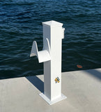 LARGE WATER & ELECTRIC PEDESTAL 36"H x 10"W x 10"D