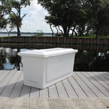 Fiberglass Dock Box - 24"H X 54"W X 22"D - CM054 - Marine Fiberglass Direct