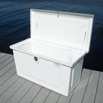 fiberglass fish boxes for boat Dock Box