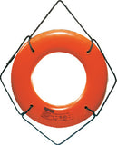 Cal June - 20" Orange Life Ring Buoy - Marine Fiberglass Direct