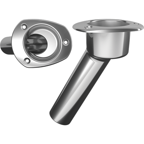 Mate Series 30 degree, Oval Top 316 Stainless -C2030ND Rod Holder - Marine Fiberglass Direct