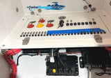 Electrical Circuit Battery Bank HDPE Starboard Electrical Panel for LTB Latitude Tournament Boats 25' Competitor