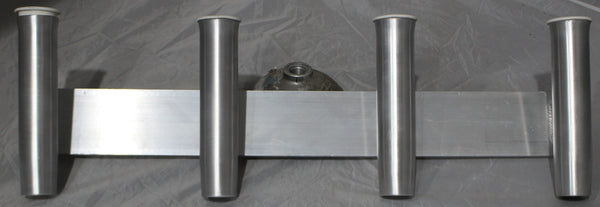 Four 10" Aluminum Boat Fishing or Pole Rod Holders - Angled at 15 Degr Marine Fiberglass Direct Four 10" Aluminum Boat Fishing or Pole Rod Holders - Angled at 15 Degr Marine Fiberglass Direct