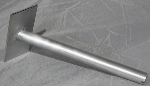 Rod holder Mount for bait tables and accessories - Angled at 30 degrees