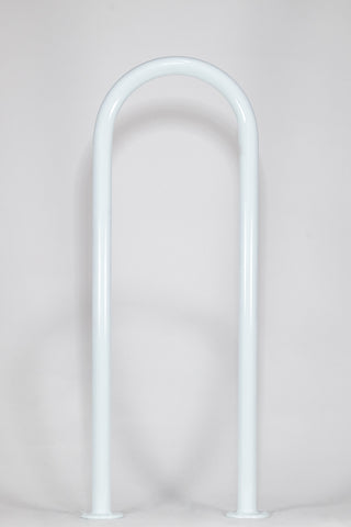 Marine Dock & Boat - 35" H x 13" W -Aluminum Handrail - Safety Grab Bar Rail - White Powder Coating