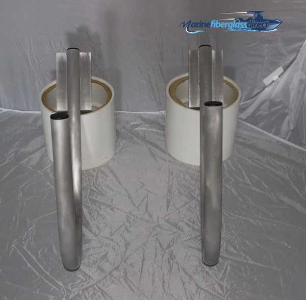 Aluminum Kayak Paddleboard Paddle Boat Storage Rack Angle Dock Deck Mo