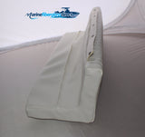 Universal Cushion for Leaning Post - 37.5" x 10.5" x 9" - Square - Marine Fiberglass Direct