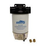 Sierra Fuel/Water Separator Kit 1/4" Replacement Filter w/ AquaVue Bowl - 187928 - Marine Fiberglass Direct