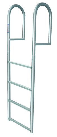 JIF Marine - 4 Step Stationary Dock Ladder - DJV4 - Marine Fiberglass Direct