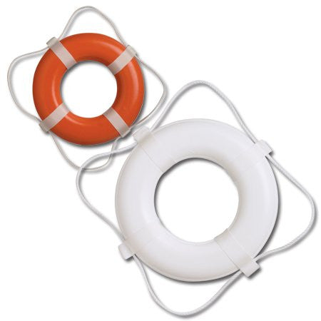 Taylor Made - 24" Orange Foam Life Ring - Marine Fiberglass Direct