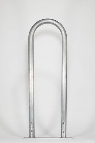 MARINE DOCK & BOAT - 36" H X 12" W REMOVABLE ALUMINUM HANDRAIL - SAFETY GRAB BAR RAIL - FLAT BASE