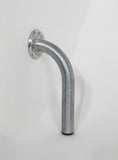 Mini Marine Dock Boat Piling - 1-1/4" Tube 3-1/4" Pad  9" H - Aluminum Handrail - Safety Grab Bar Rail