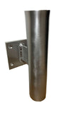 10" Aluminum Boat Fishing or Pole Rod Holder - FLAT Surface Mount for transom, gunnels, docks, or piers