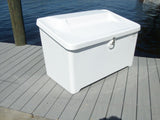 Fiberglass Dock Box - 30"H X 51"W X 30"D - CM05 - Marine Fiberglass Direct