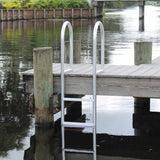 C&M Marine - 6 Step Standard Fixed Dock Ladder - Marine Fiberglass Direct