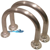 Two (2) - 12" H x 13" W - Marine Grab bars -Marine Grab Handles -Boat Grab Rails - Boat Grab Handles - Marine Fiberglass Direct