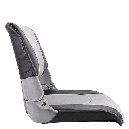 Shell Seat Back Shell Back Folding Boat Seat - Horizon Boat Seats - 1009-ABC GREY/CHAR ...