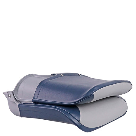 Shell Seat Back Shell Back Folding Boat Seat - Horizon Boat Seats - 1009-ABD GREY/NAVY ...