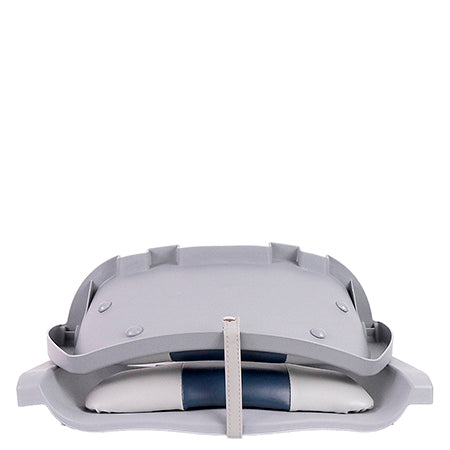 Shell Seat Back Shell Back Folding Boat Seat - Horizon Boat Seats - 1010-ABD GREY/NAVY ...