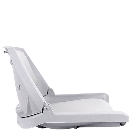 Shell Seat Back Shell Back Folding Boat Seat - Horizon Boat Seats - 1010-AB GREY, GREY ...