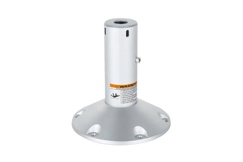 7.5" Fixed Height Anodized Pedestal with Stop - 184007.5-LWOSST