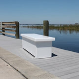 Fiberglass Dock Box - 22"H X 66"W X 22"D - CM06 - Marine Fiberglass Direct