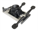 ForeStar Industries 2-3/8″ Black Locking Air Ride Seat Slide - 383131-LARBK