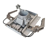 ForeStar Industries 3.4" Locking Air Ride Wide Seat Slide with Cables/Big Handles & 300 Degree Gap - 383134-LWAR225BHI