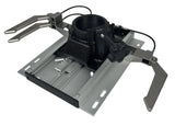 Forestar Industries 2-7/8" Large Black Wide Locking Air Ride Seat Slide with 300 Degree Gap & Big Handles - 383121-LWAR225BHBK