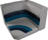 Premium Series Pontoon Radius Corner Cushion Set 3007-ABDK Grey/Navy/Blue