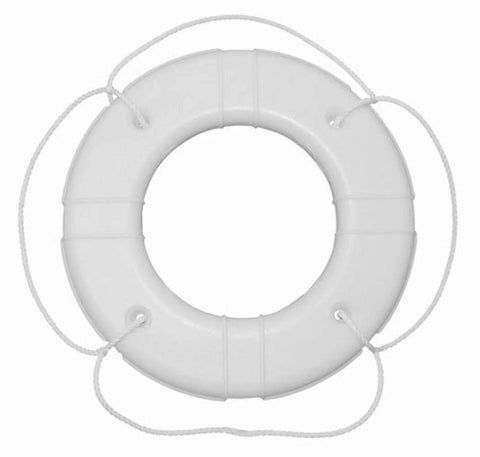 Taylor Made - 24" White Polyethylene Foam Life Ring