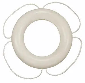 Taylor Made - Aer-O-Buoy Boat Life Ring, 24" White