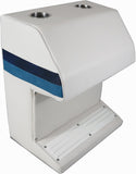 Premium Series Pontoon Captain, Steering Stand - 3005-AADK White/Navy/Blue