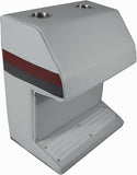 Premium Series Pontoon Captain, Steering Stand - 3005-ABEC Grey/Red/Charcoal