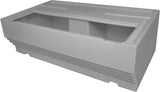 36" Lounge Base for Horizon Boat Seats - 3010-AB Grey