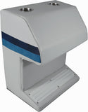 Premium Series Pontoon Captain, Steering Stand - 3005-ABDK Grey/Navy/Blue