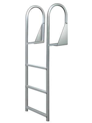 JIF Marine - 4 Step Hinged Dock Ladder - DJW4