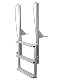 JIF Marine - WIDE STEP 6 Step Lift Dock Ladder - EFL6W