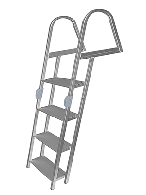JIF Marine - 4 Step Folding Dock Ladder - ERR4