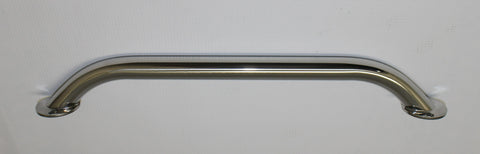 16" Stainless Steel Safety Grab Bar Surface Mount for Marine, Dock, Deck, Boat, Pool, Hot Tub
