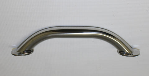 10" Stainless Steel Safety Grab Bar Surface Mount for Marine, Dock, Deck, Boat, Pool, Hot Tub