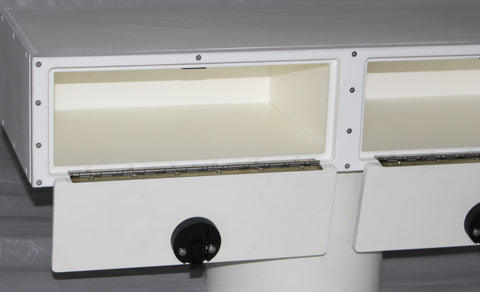 Outdoor Cabinet for Boat Leaning post door storage x