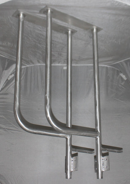 Fish Cleaning Station Fillet Table Overhanging Dock Support Legs Frame ...