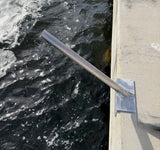 45 DEGREE SAFETY GRAB BAR FOR TRUCK BUMPER - ALUMINUM TUBE - MFD-MET23A45