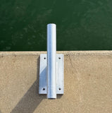 Shallow water pin mount