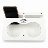 Double drink and cell phone holder 9"X 6 1/4" X 3 1/8" Tall- SMDH-CELL
