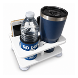 Double drink and cell phone holder 9"X 6 1/4" X 3 1/8" Tall- SMDH-CELL