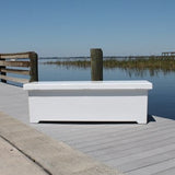 Fiberglass Dock Box - 22"H X 66"W X 22"D - CM06 - Marine Fiberglass Direct